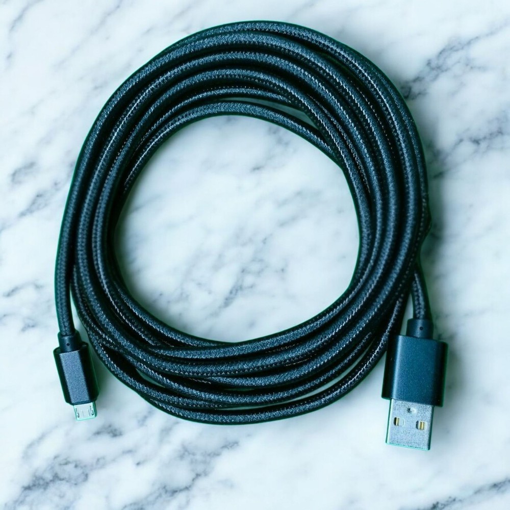 10FT Micro USB 3.0 Fast Charger Data Sync Cable Android Samsung S/Note 3/4/5/6/7