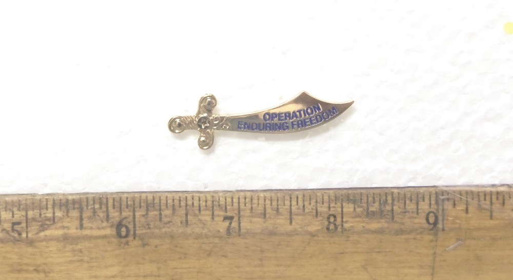 "Operation Enduring Freedom" Pin