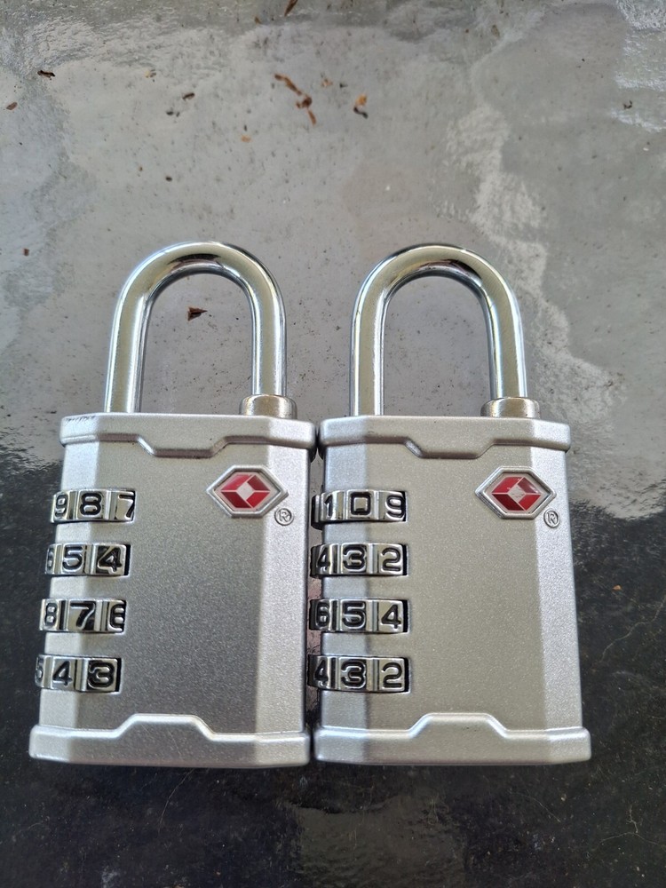 Sure Lock Heavy Duty Locks 2-set Silver/Gray Color Combination