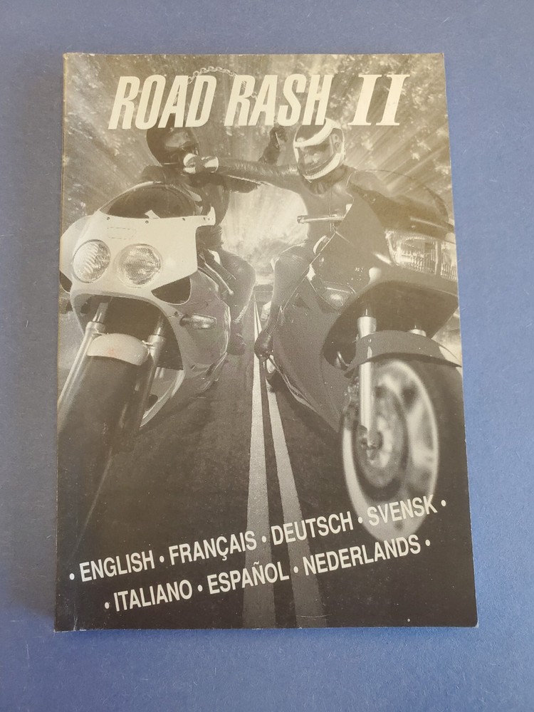 Megadrive Manual  - Road Rash II