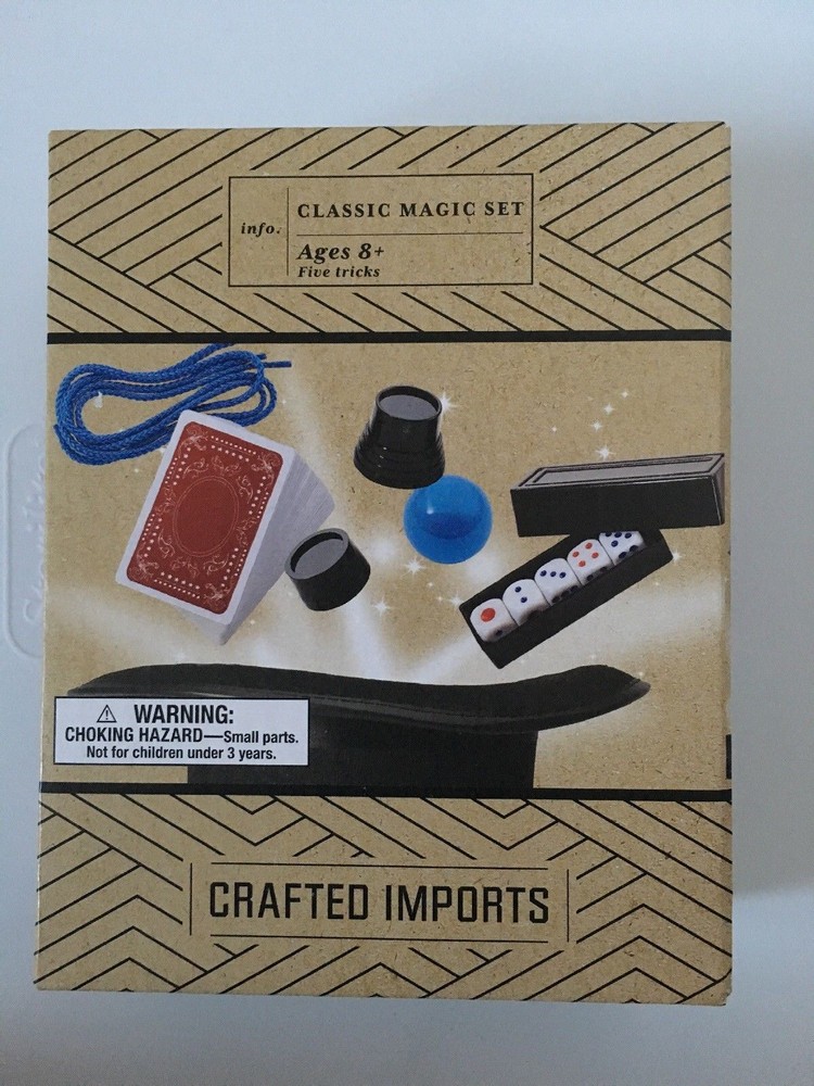 Classic MagicTrick (five magic tricks) Fun - Crafted Imports