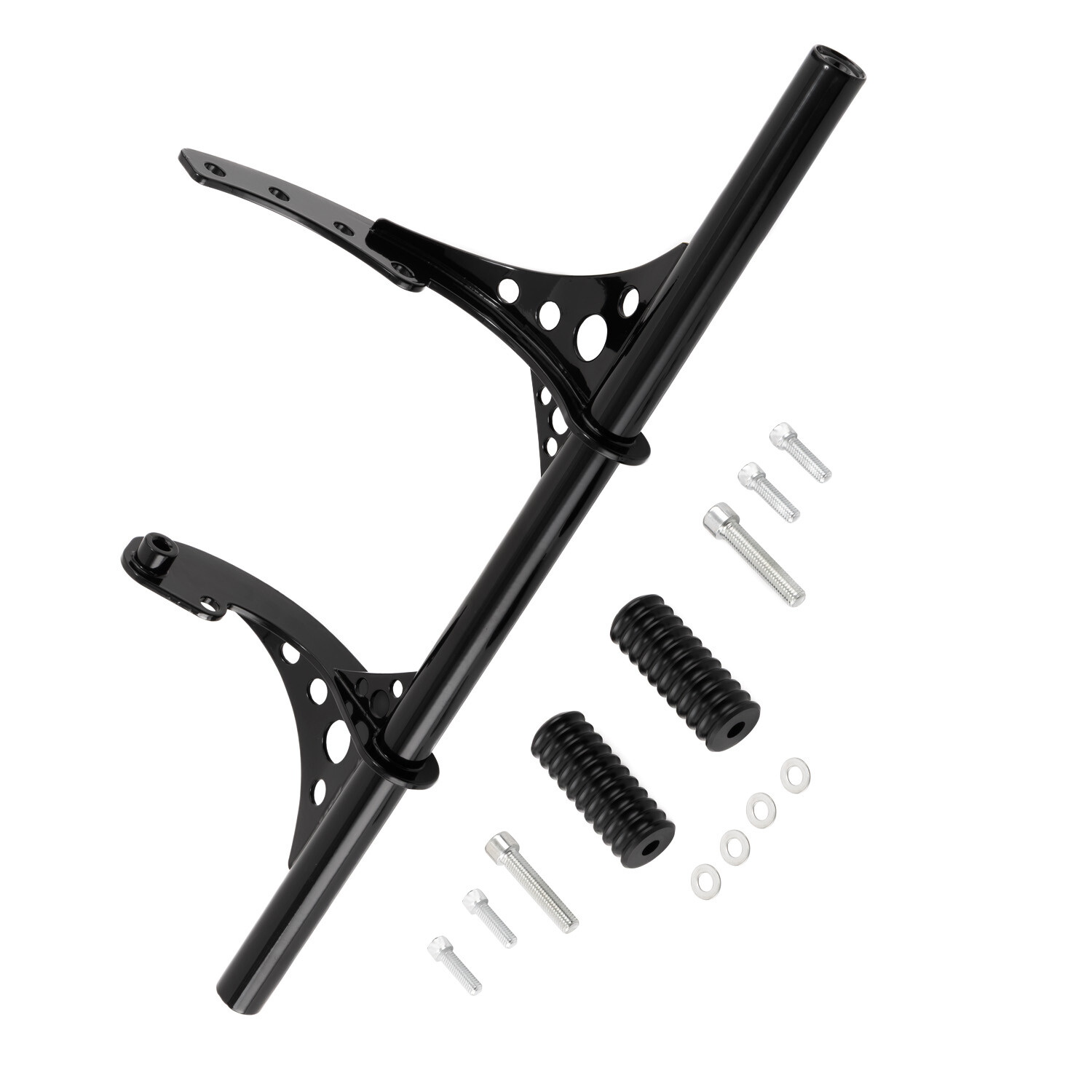 For Harley Softail Front & Rear Engine Guard Crash Bar Low Rider StreetBob 18-25