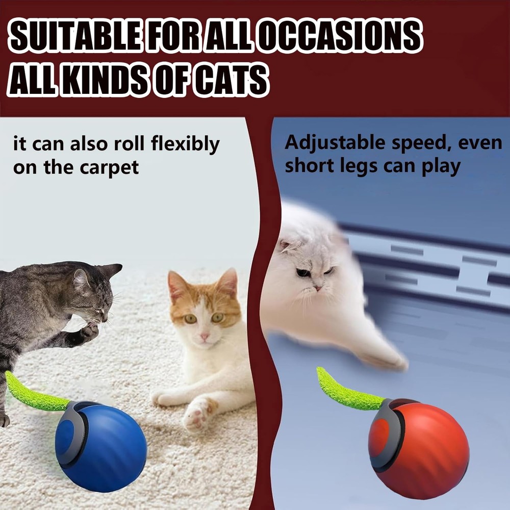 Smart Interactive Cat Toy,2025 New Generation Interactive Cats Toys,Interacti...