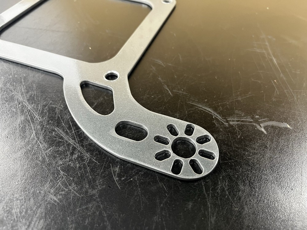 Nitrous Solenoid Bracket - 4500 Flange