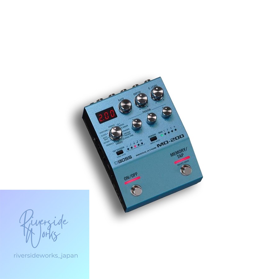 BOSS MD-200 Modulation Effects Pedal with Free Patch Cable