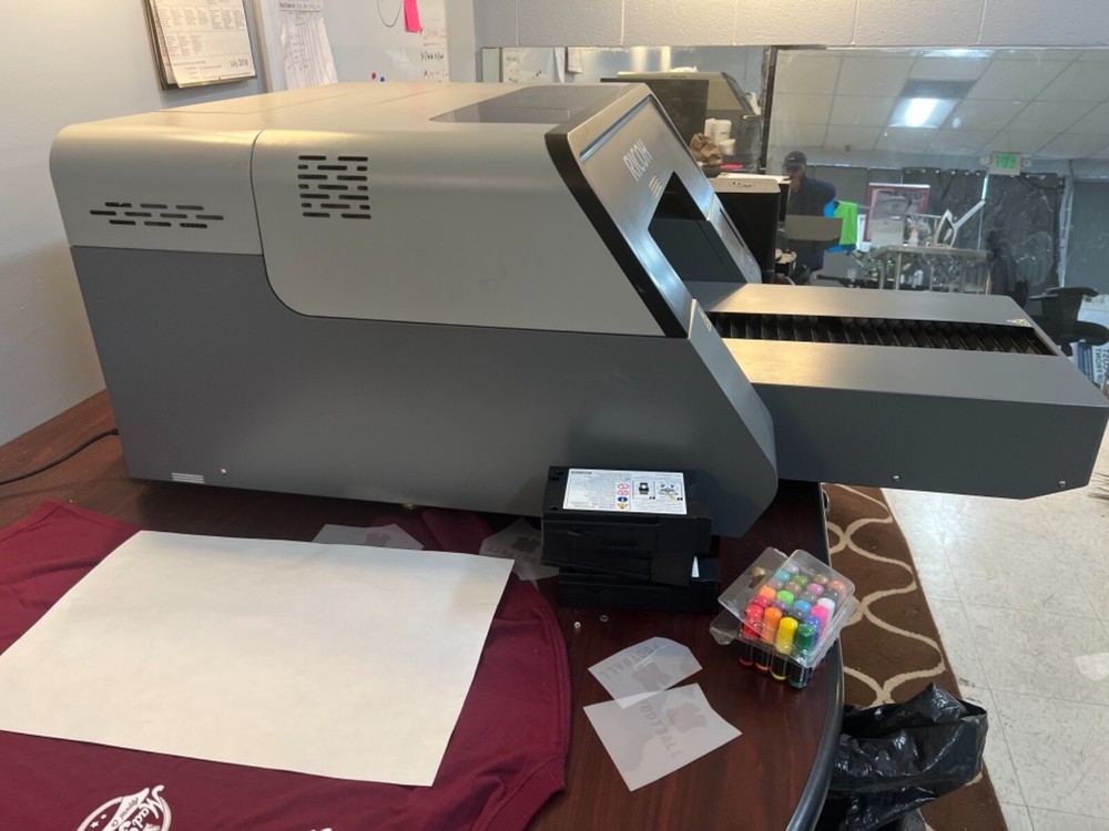 dtg printer Ricoh ri1000