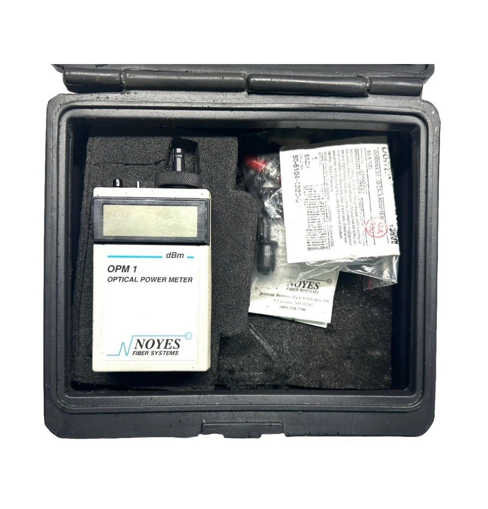 Noyes Fiber Systems OPM1-2B Optical Power Meter
