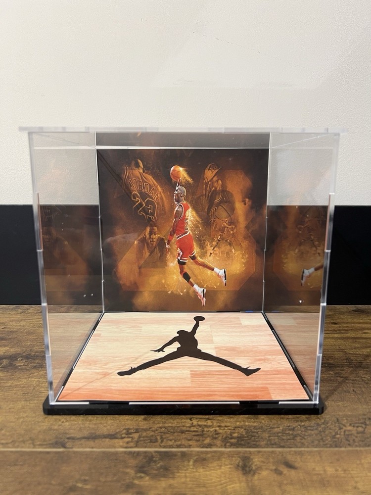 Michael Jordan Custom Card Display - Bulls