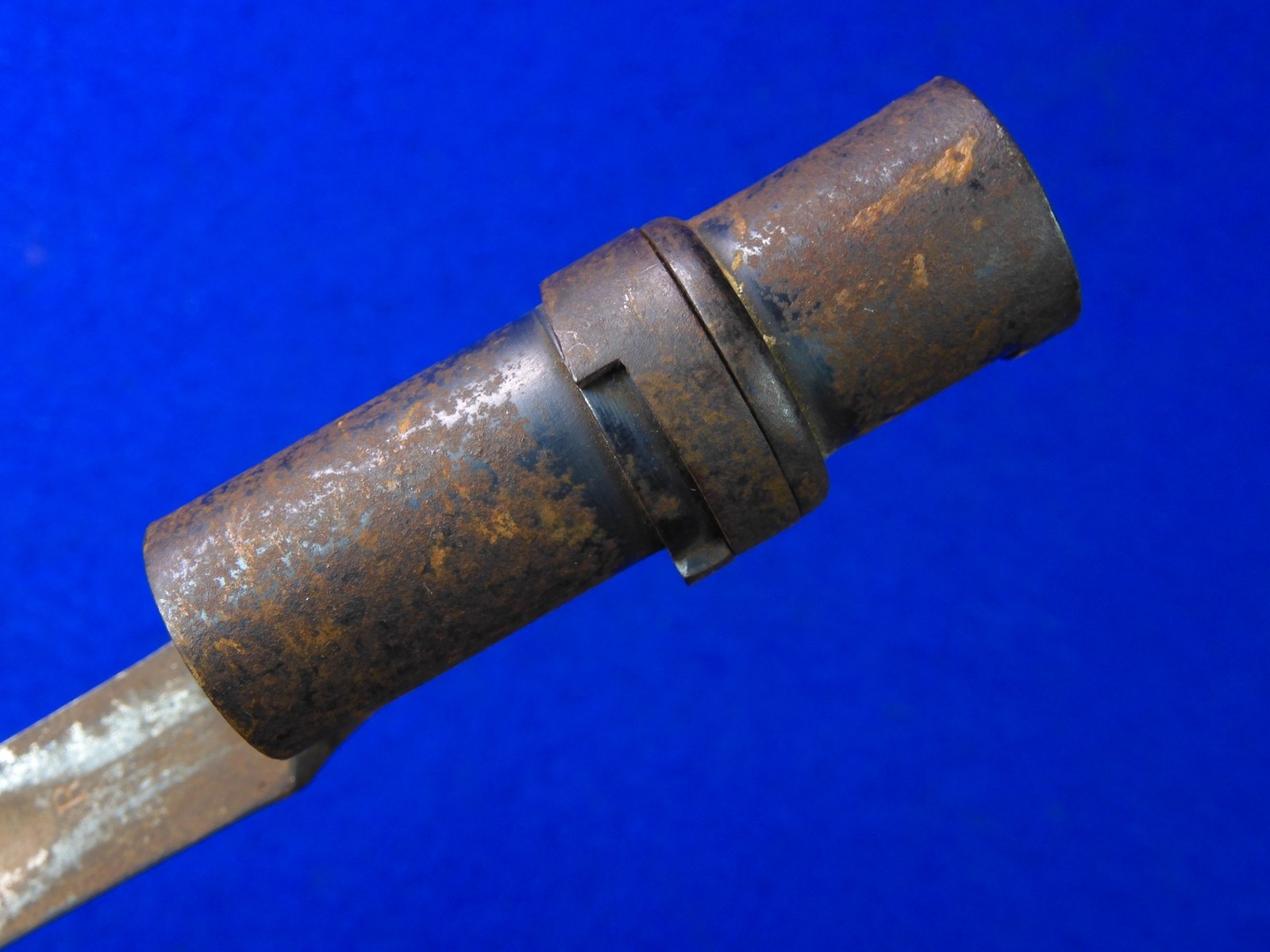 British English Antique WW1 Model 1876 Socket Bayonet w/ Scabbard c