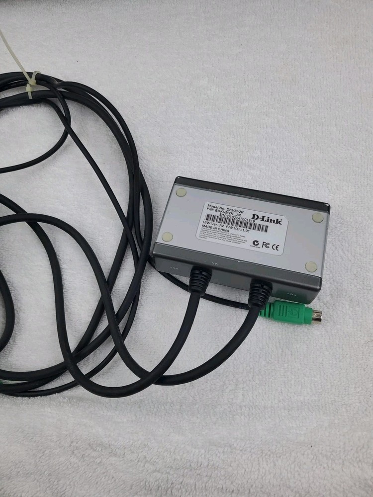 D-Link 2 Port KVM Switch DKVM-2K