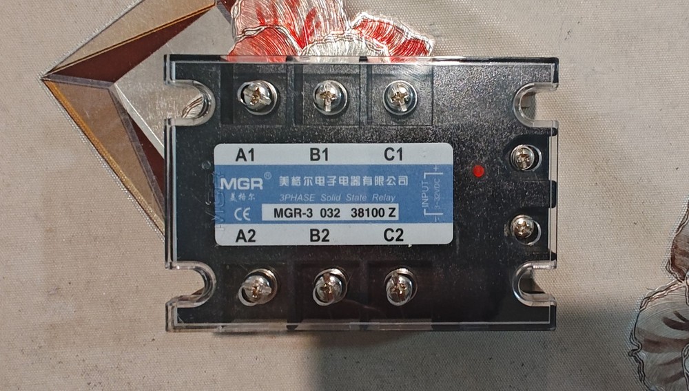 MGR Three-phase solid state relay, MGR-3 032 3880Z, 80A
