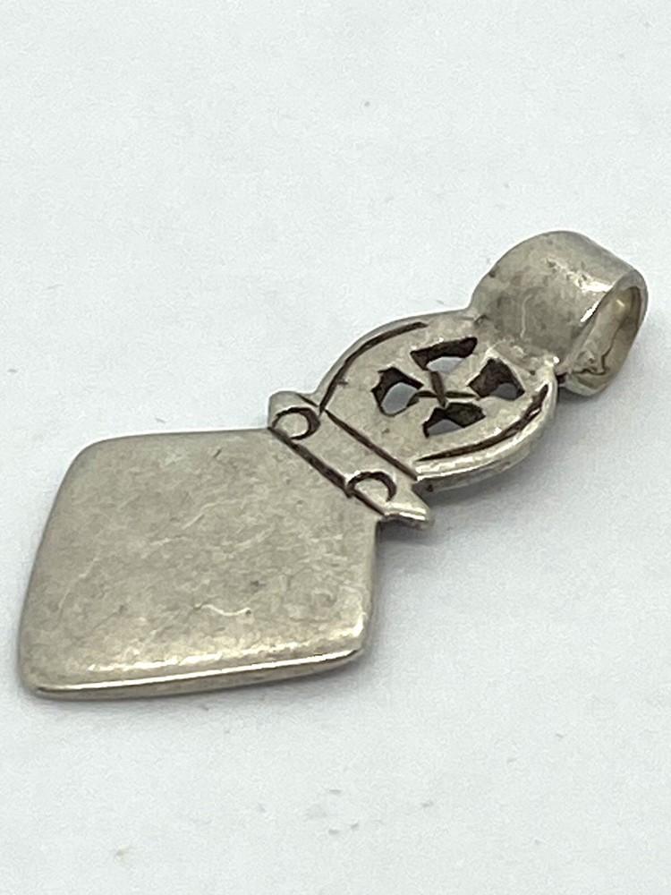 Hand Crafted Sterling Silver Coptic Pendant