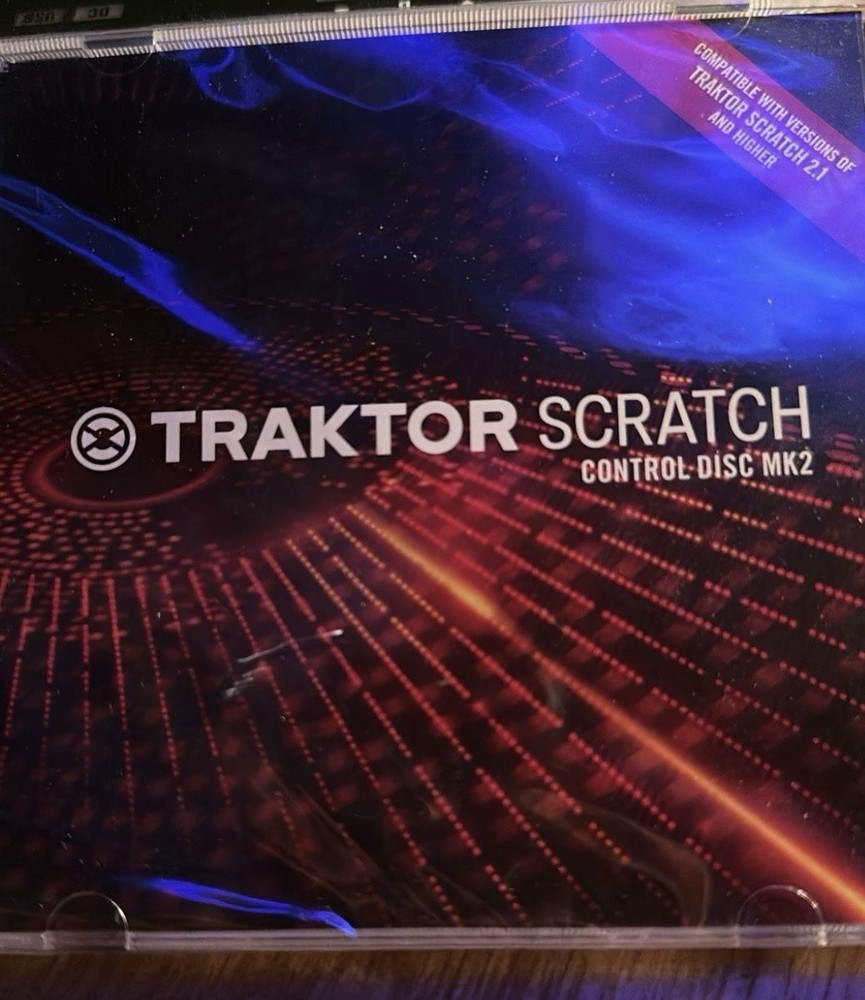 Native Instruments Traktor Scratch Control Discs Sealed