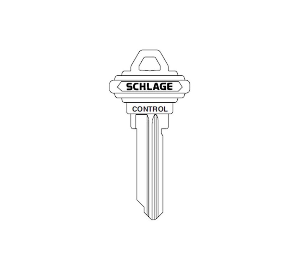 35-056 Classic Control Key Blank for FSIC (Interchangeable Core)