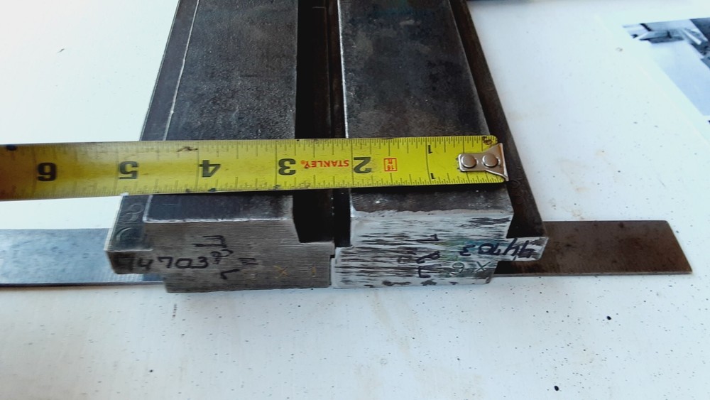 OFFSET 72" Press Brake Tooling V Die Forming Shop H bottom lower upper top 6'