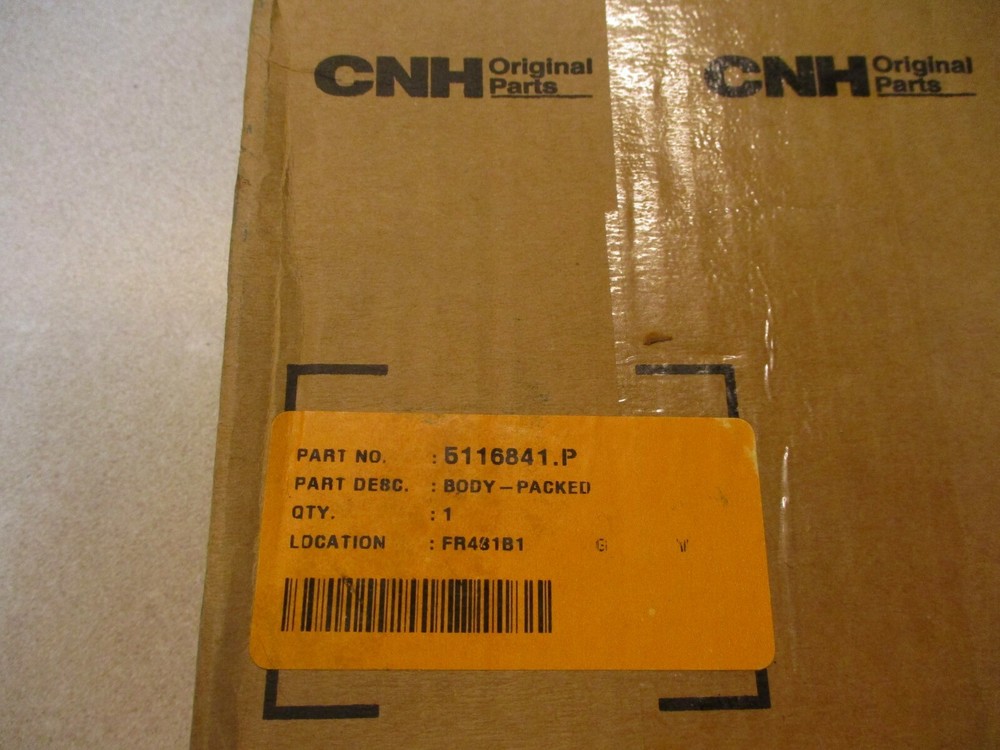 CNH 5116841 Relief Valve Body