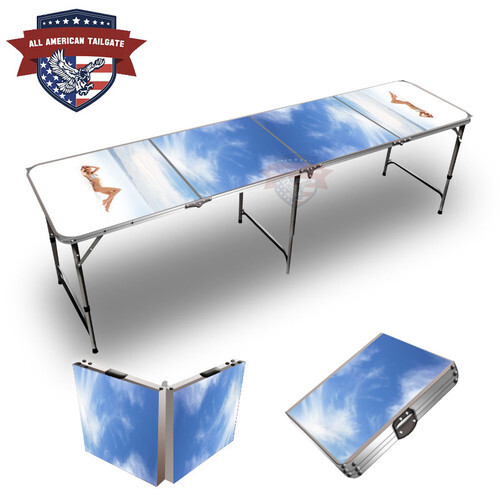 Beach Girl Tailgate Table