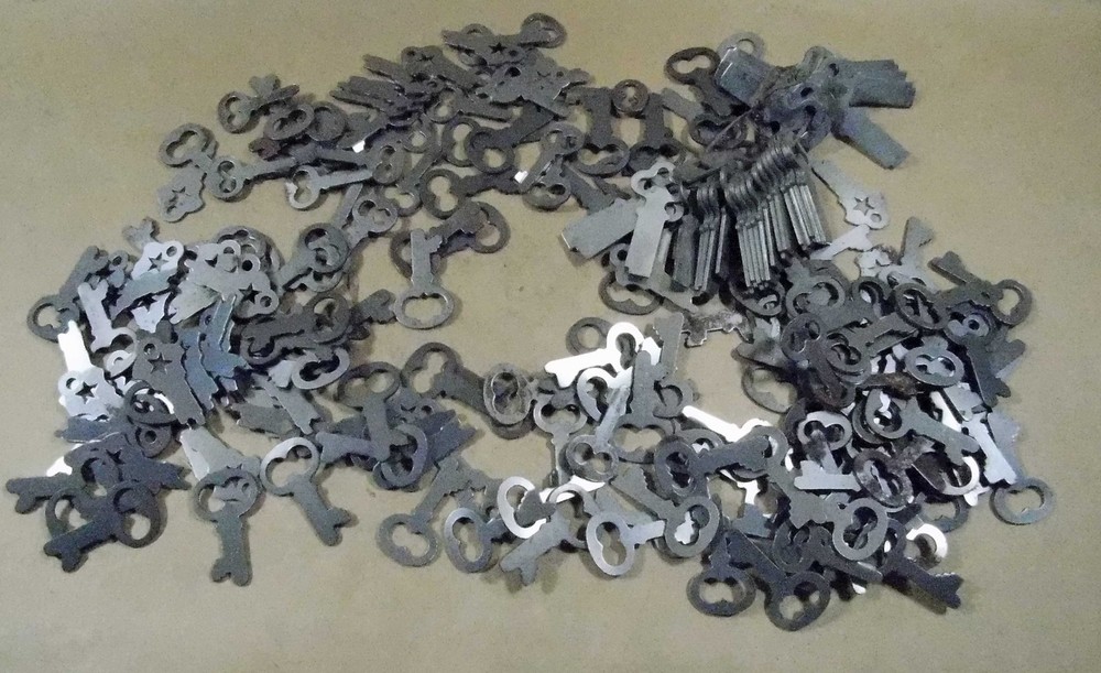 Flat key blanks
