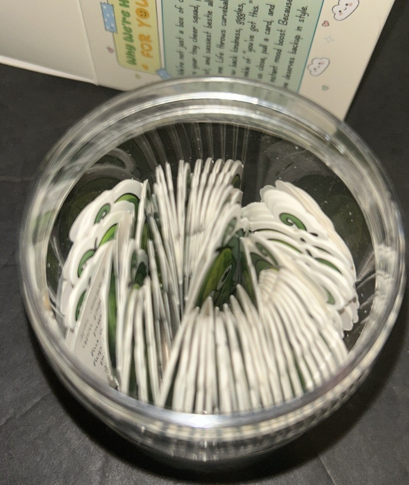 Emotional Support affirmations, Postive Pickle Jar, New