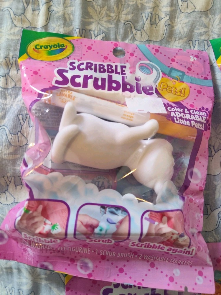 Crayola Scribble Scrubbie Pets NEW!