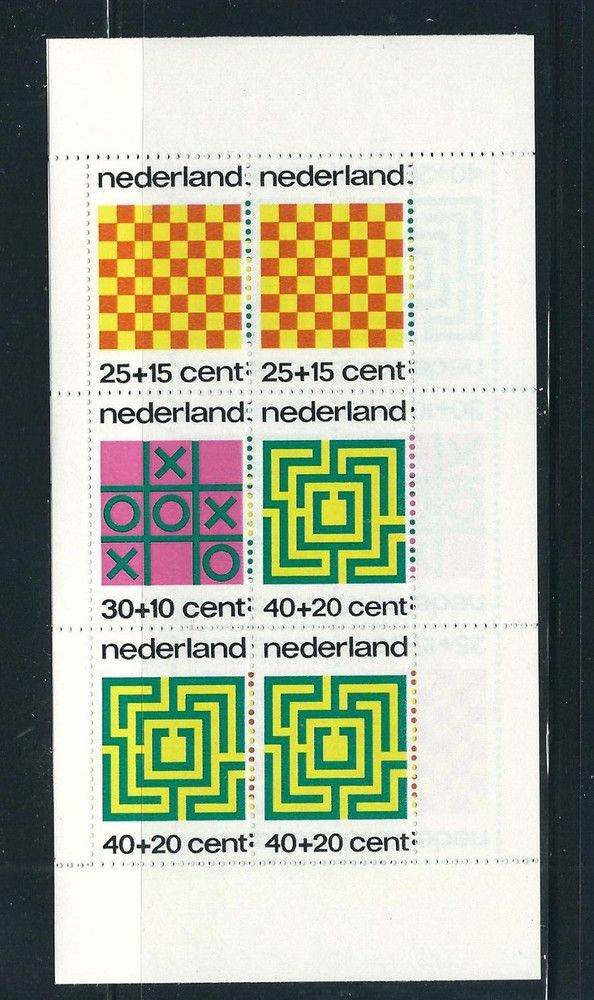 Netherlands SC # B499a Games . MNH