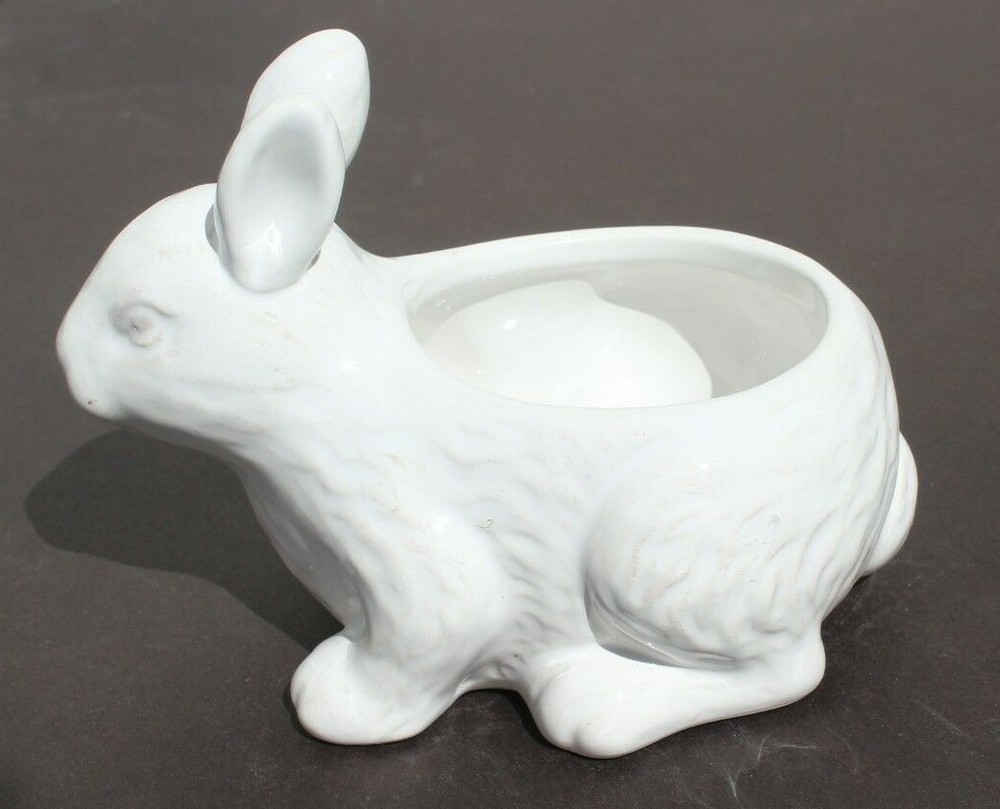 Sur la Table Easter Collection Bunny Planter / Dipping Bowl Cute Spring Rabbit