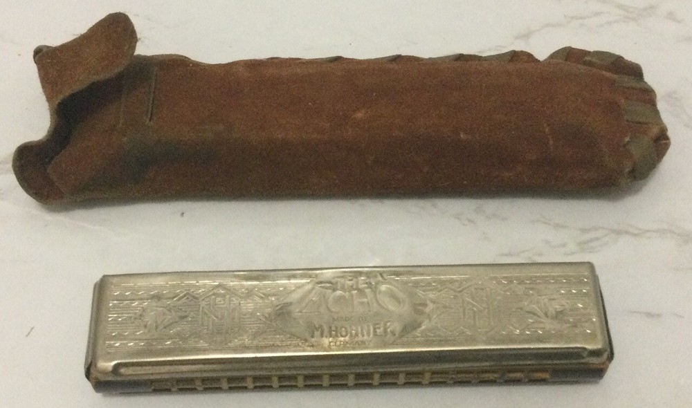 Vintage Echo German Harmonica M. Hohner