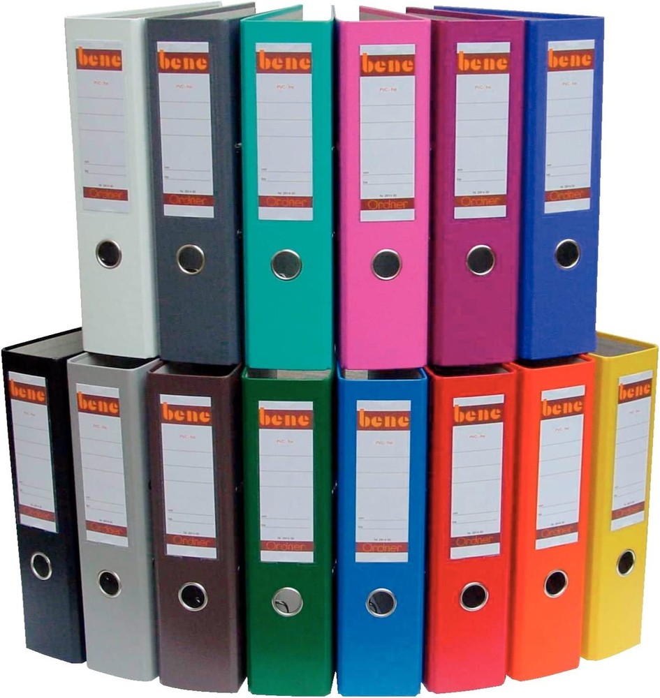 Bene 291400GE Standard Folder A4 Yellow