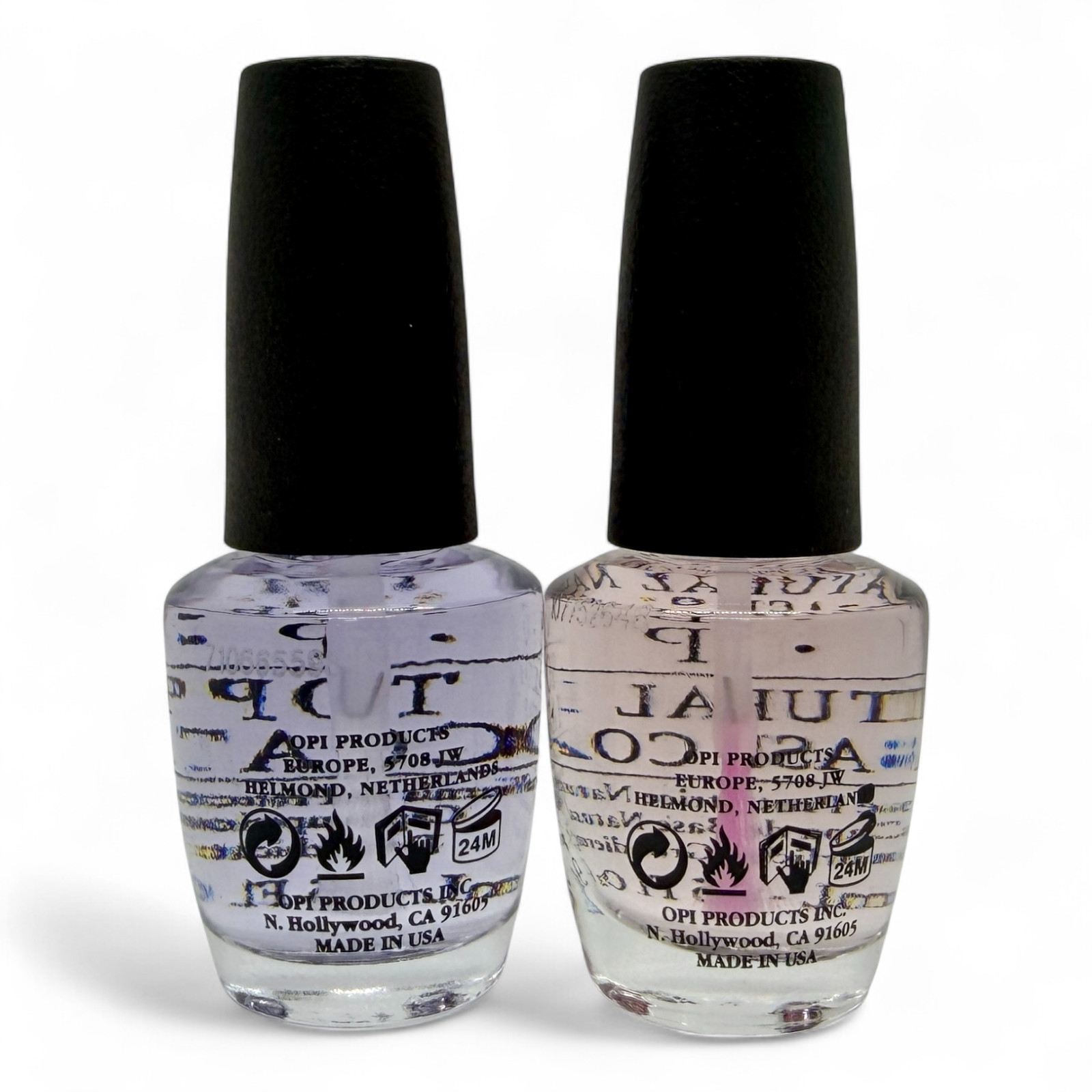 OPI Base + Top Coat Combo – Clear Protective Base & High Shine Top