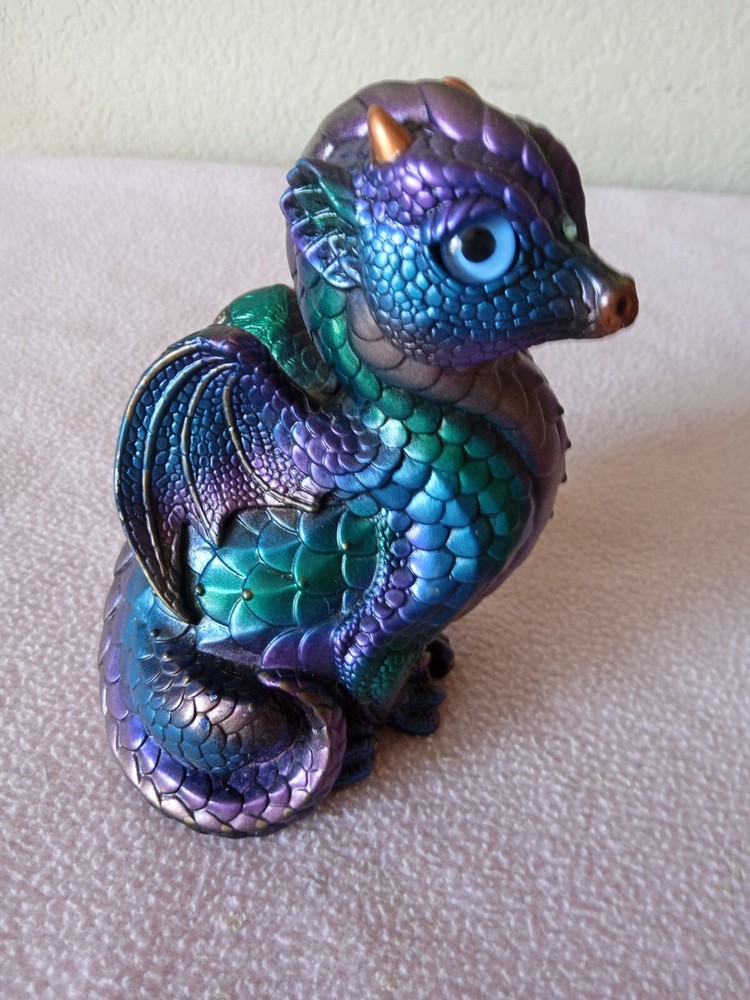 Pena Fledgling Dragon Peacock 1997 Windstone edition