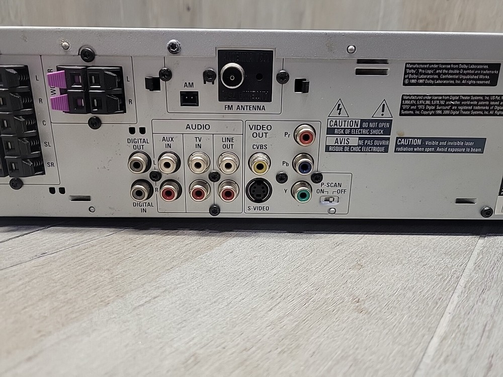 Philips MX5600D/DVD Video Player AM/FM Digital Surround Receiver (Needs Work)