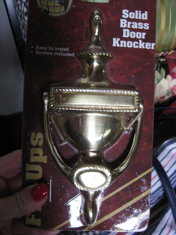 Universal Craft Solid Brass  Door Knocker New