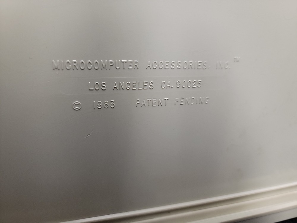 Vintage 1983 MicroComputer Accessories 5.25" Floppy Disk Holder Apple Computer