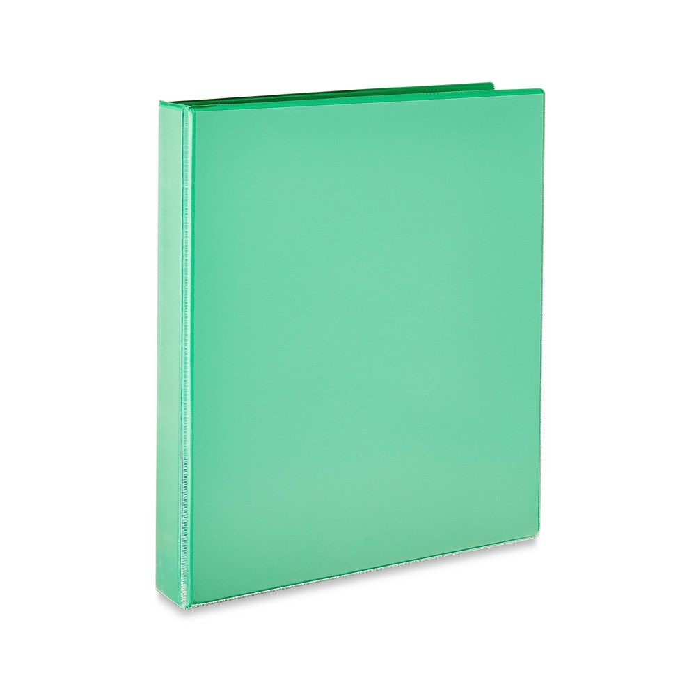 Pen+Gear Durable View 1" D-Ring Binder, White, 4 Count