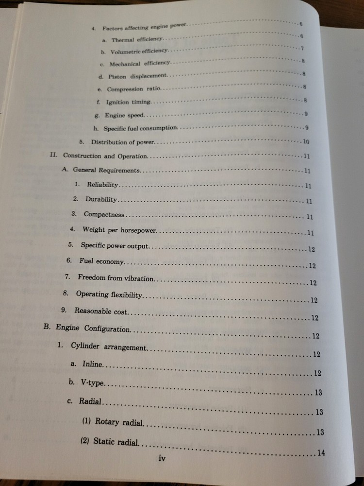 1985 Aircraft Reciprocating Engines Training Manual