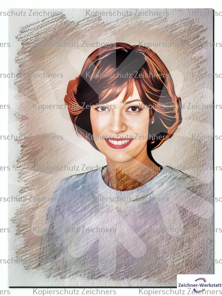 Helga Zerrenz--DED--Printed Keychain