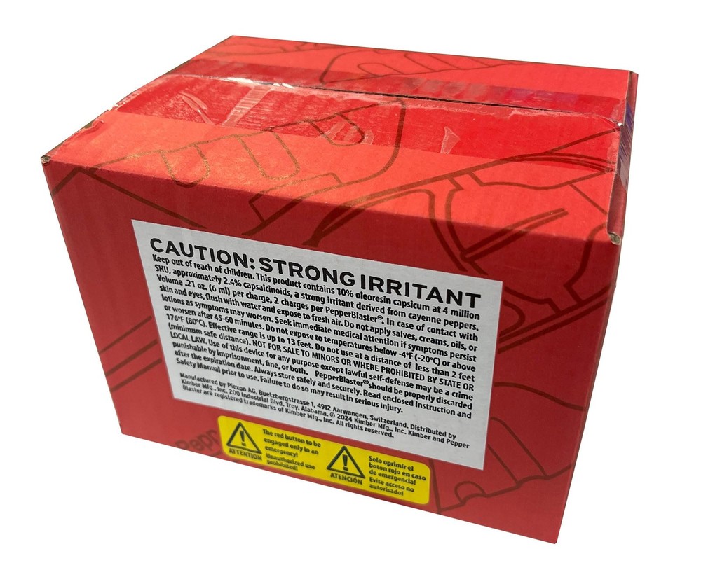 Less-Lethal PepperBlaster 3 - (3 Pack) - Red