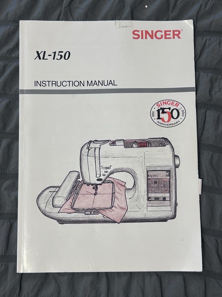 SINGER Quantum XL-150 Sewing Machine Japan Computerized Embroidery Tested READ