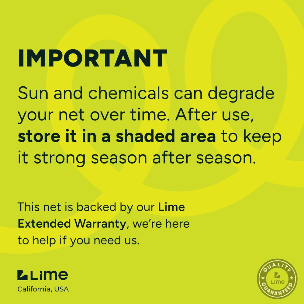 Lime Ultra-Durable Pool Skimmer Net – Deep Fine Mesh for Efficient Leaf & Debris