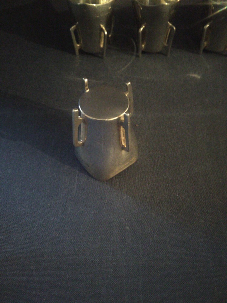 A Set Of 6 Silver Mether Cups.