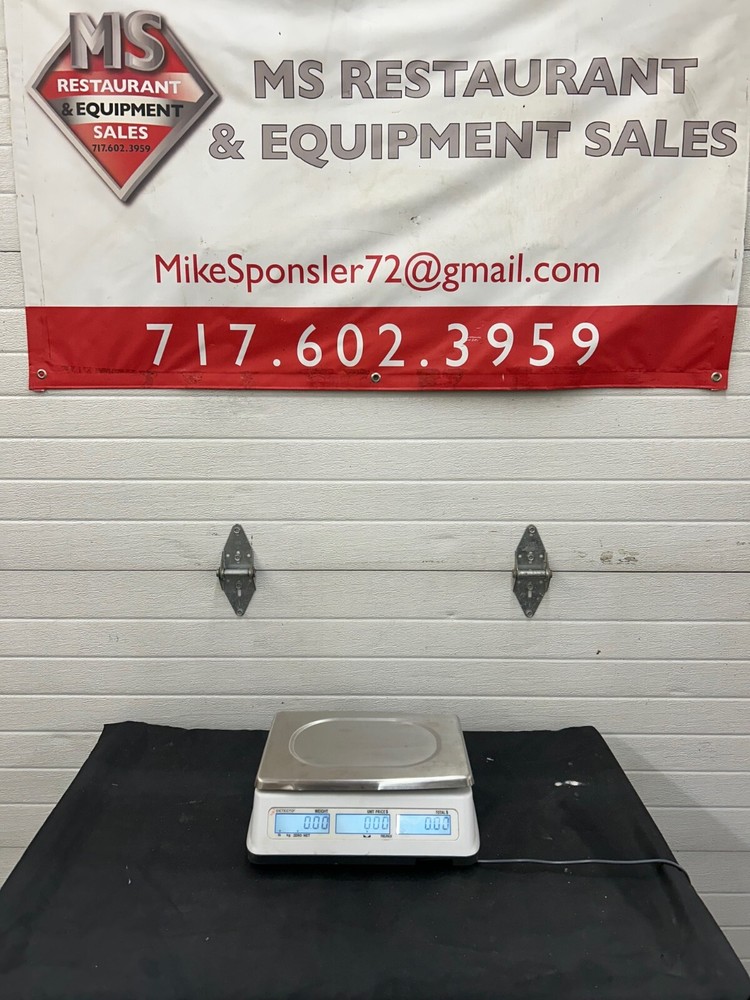 Detecto D60 60 lb Price Computing Scale - Front & Back Display, 110/120v