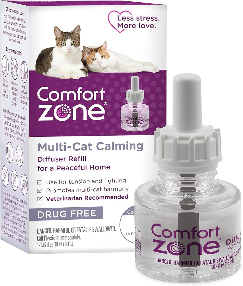 Multi Cat Calming Diffuser Refill 6 Pack – Cat Calming Pheromone Refills