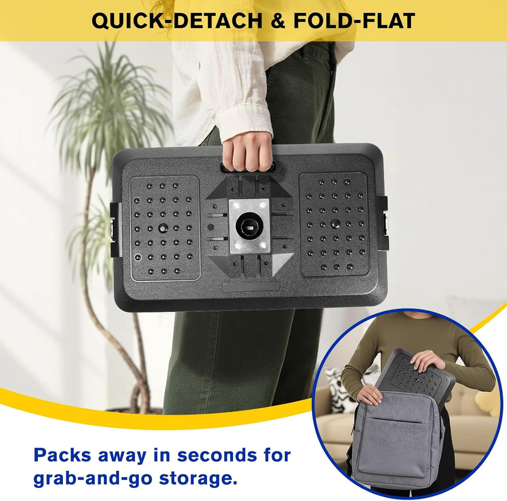 Car Seat Tray Table, Adjustable Car Desk for Laptop & Tablet, Multi-Function Tra