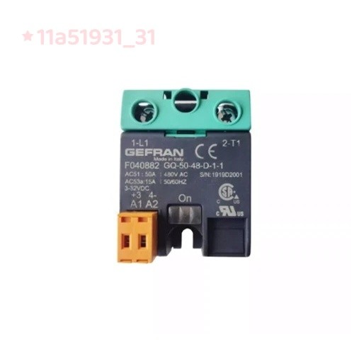 1PC GEFRAN Copper Base Solid State Relay GQ-50-48-D-1-1
