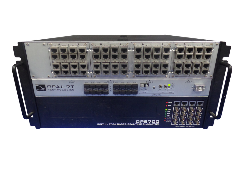 OPAL-RT Technologies OP5700 RCP-HIL FPGA-BASED REAL-TIME SIMULATOR