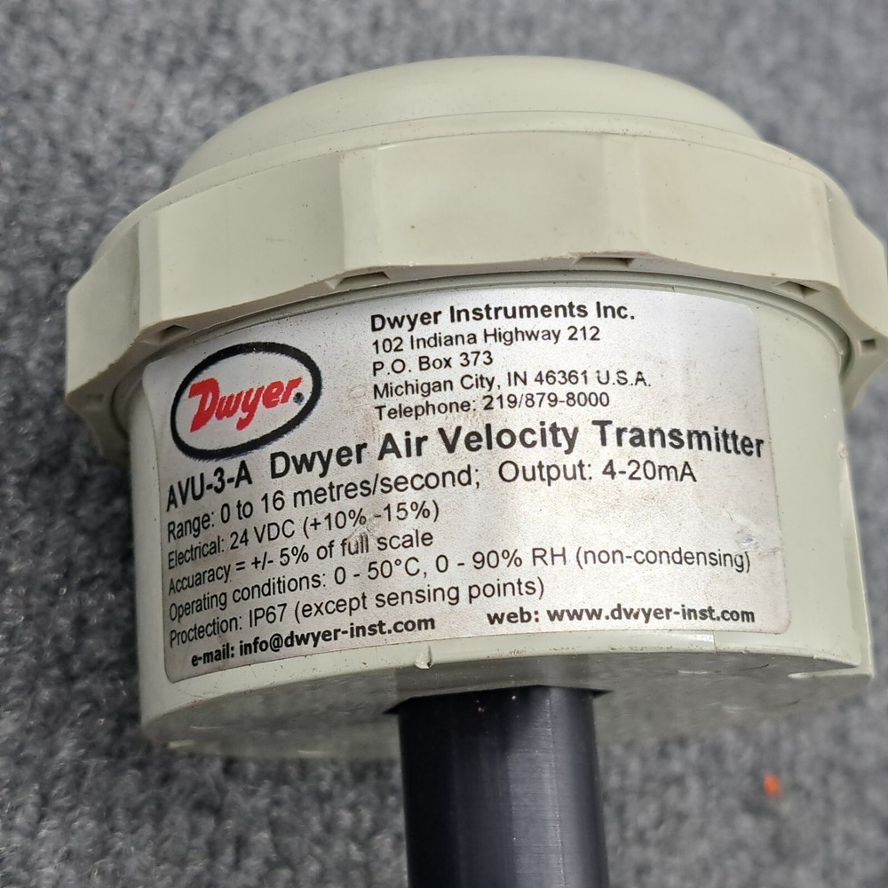 Dwyer AVU-3-A Air Velocity Transmitter