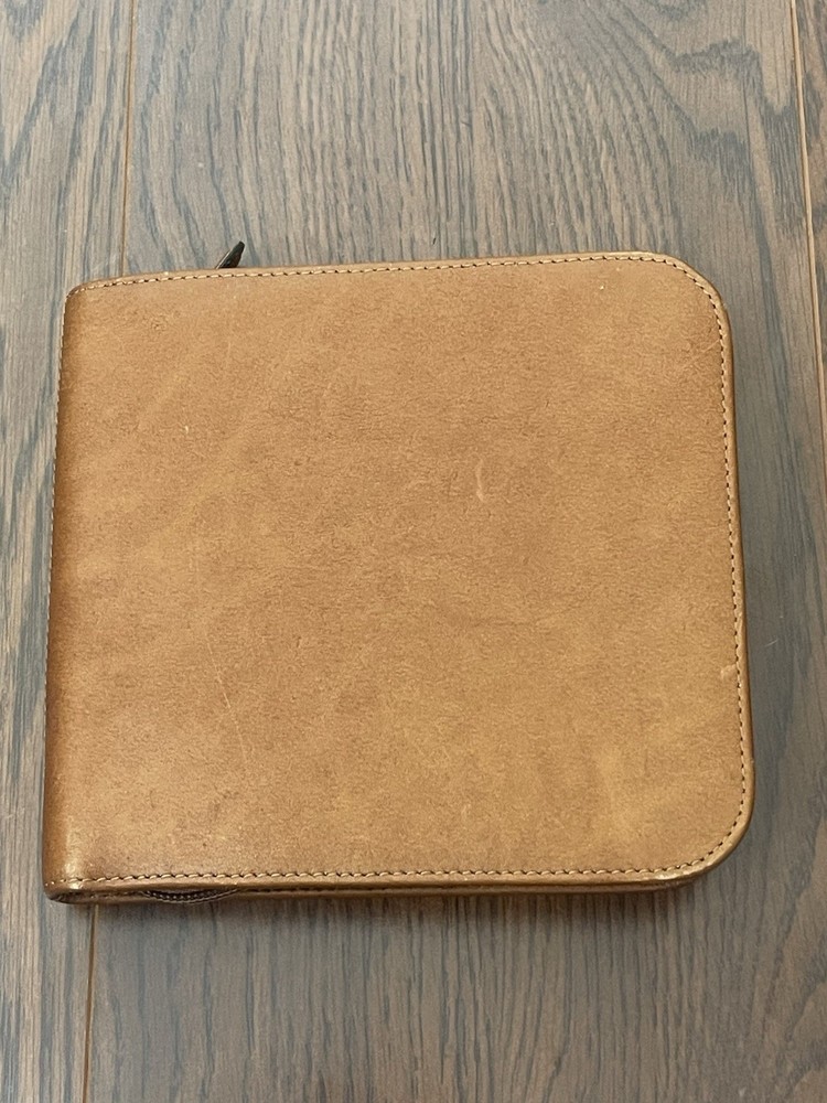 Boulder Ridge leather cd case 12 CDs