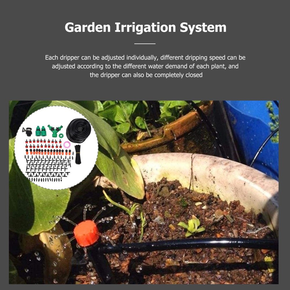 40 Automatic Drip Irrigation System Micro Watering Kit