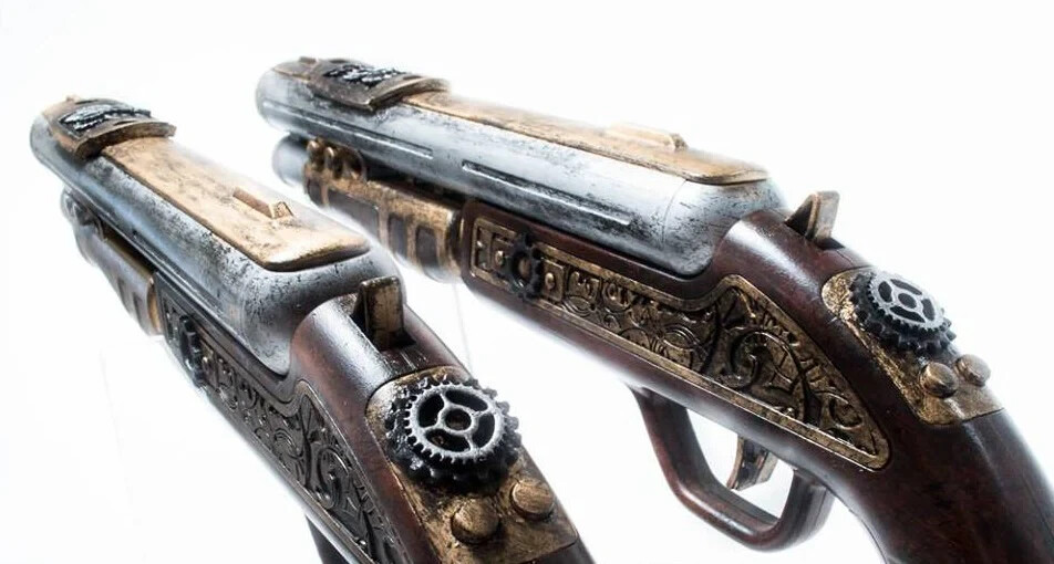 Clockwork Shotgun Prop Set