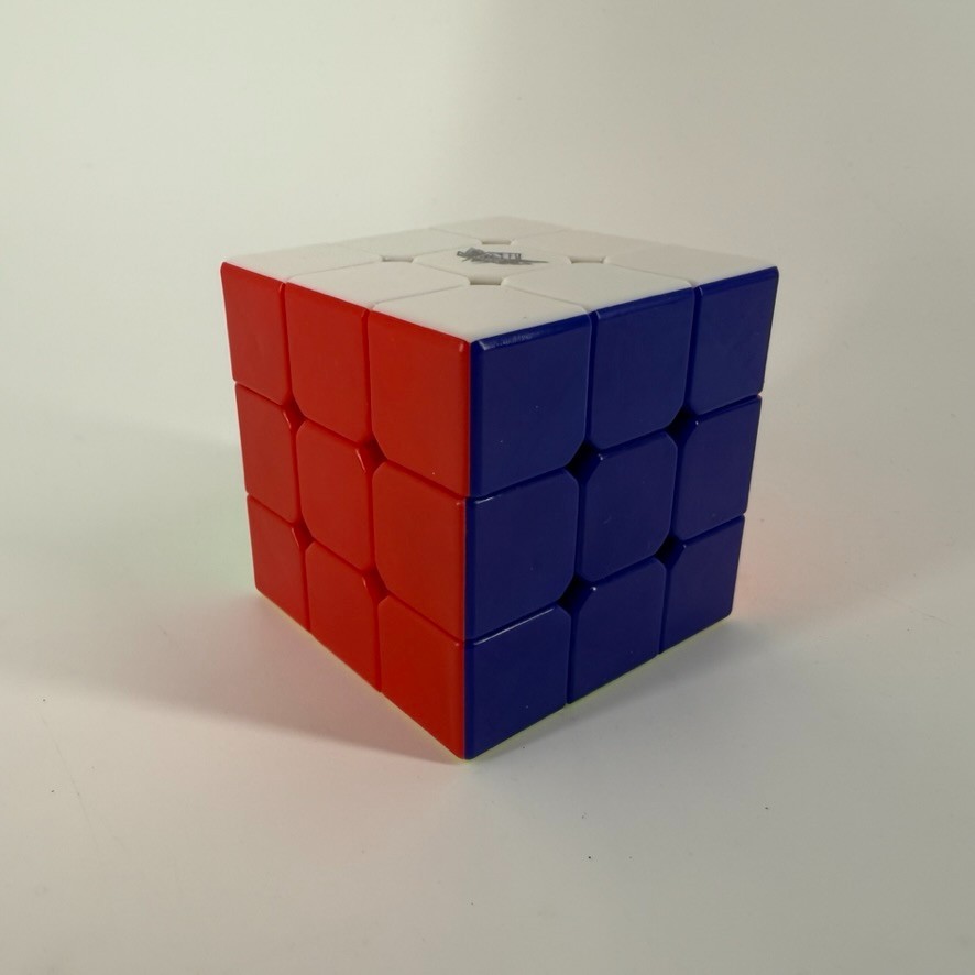 3-D-Fantix Cyclone Speed Cube Stickerless Magic Cube 3X3 Brainteaser